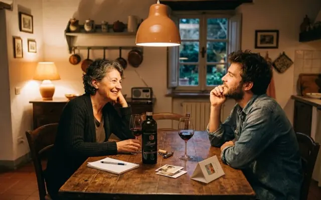 slow wine moederdag wijnproeverij samen aan tafel